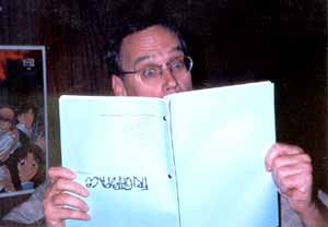 Babylon 5 alum Wayne Alexander reading the script for Babylon Park: Frightspace